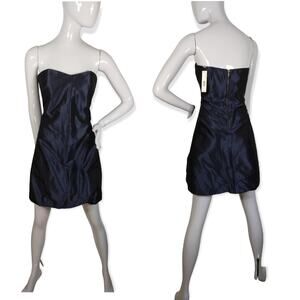 Laundry By Design Metallic Bubble Hem dress size 4 NWT